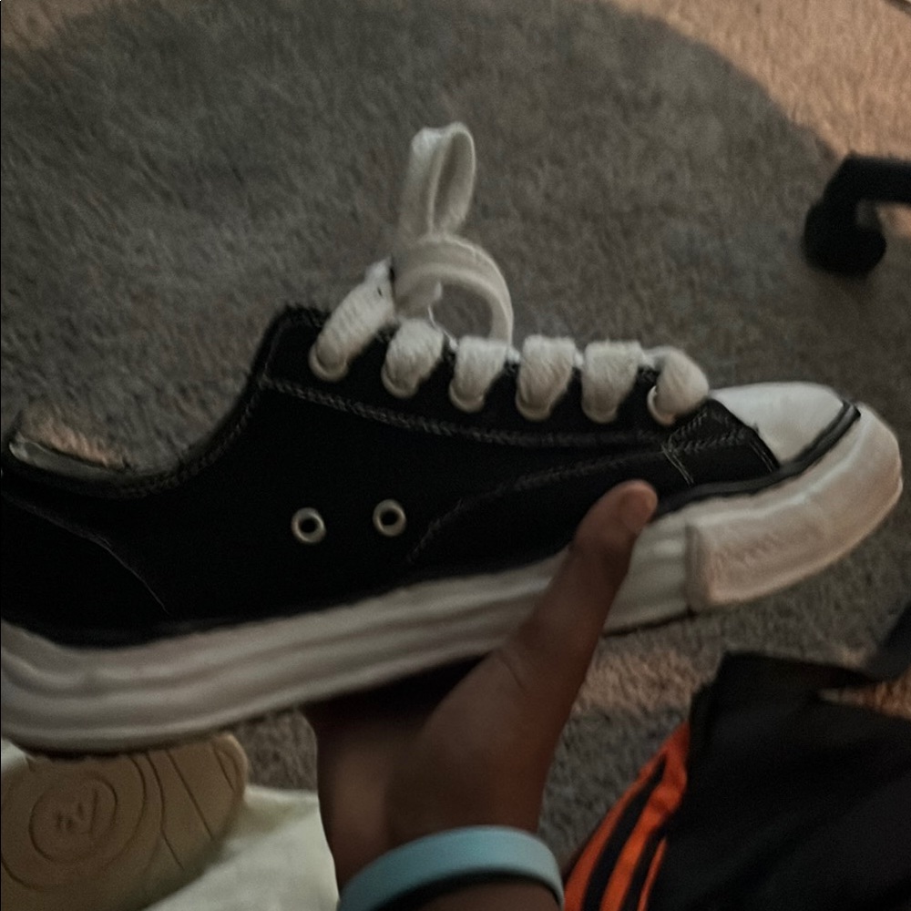 Stylish Black and White Sneakers MAISON MIHARA YUSHUROS CHEAP ATL,GA